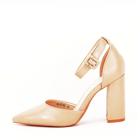 Femei - Pantofi eleganti bej BLQ7180 01