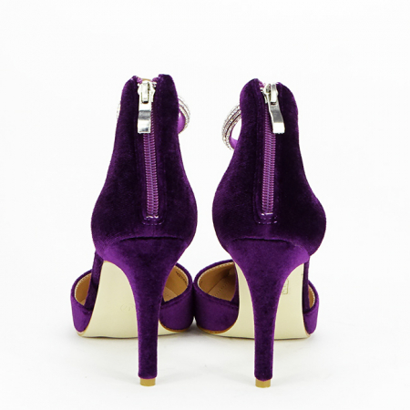 Pantofi eleganti mov BZY8258 03 [4]