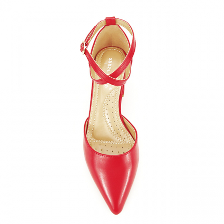 Pantofi eleganti rosii Henriette 02 [6]
