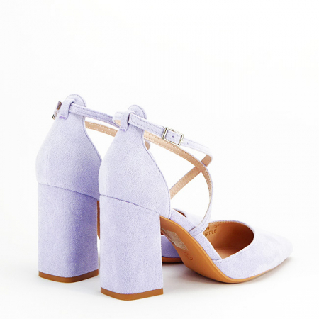 Pantofi mov eleganti 8709 04 [4]