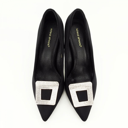 Pantofi negri cu brosa 1700 02 [2]