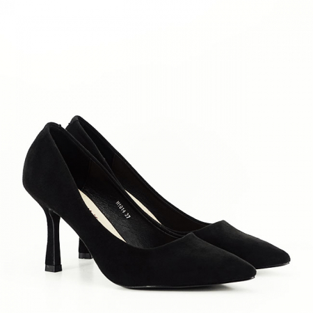 Pantofi negri eleganti H1014 01 [3]