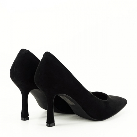 Pantofi negri eleganti H1014 01 [4]