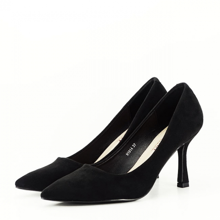 Femei - Pantofi negri eleganti H1014 01