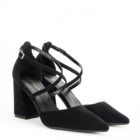 Pantofi negrii eleganti 8709 04 [5]