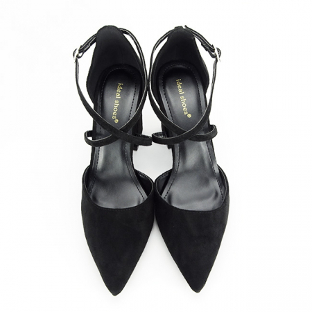 Pantofi negrii eleganti 8709 04 [6]