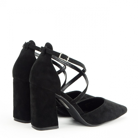Pantofi negrii eleganti 8709 04 [4]