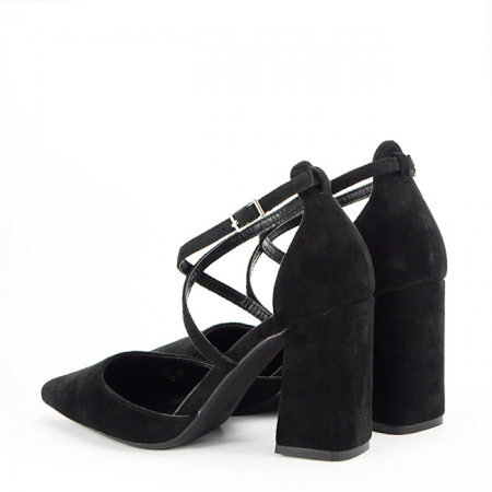 Pantofi negrii eleganti 8709 04 [2]