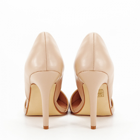 Pantofi nude decupati B-BLJY6627 01 [3]