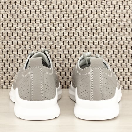 Pantofi piele naturala gri Angela M4 [5]