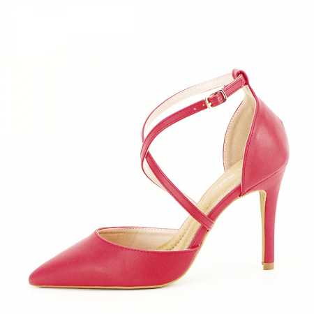 Femei - Pantofi rosii cu toc cui Zoe 04