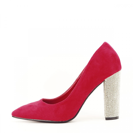 Femei - Pantofi rosii cu toc Debbie 02