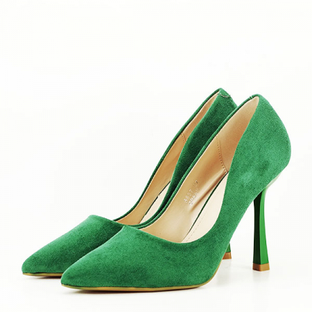 Femei - Pantofi verzi eleganti 6837 02