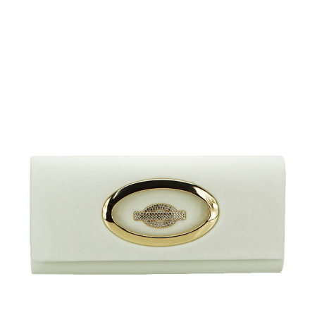 Femei - Plic elegant din catifea B-HY2068A 01 Crem