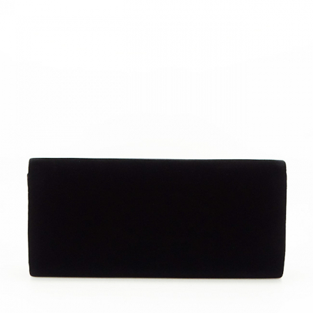 Plic elegant din catifea HY2068A 01 negru [3]