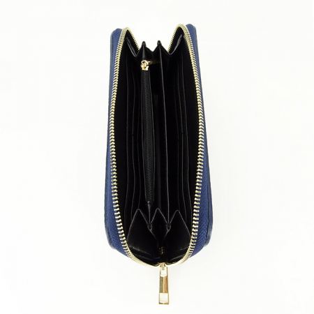 Portofel dama din piele naturala B-8954 07 Bleumarin [6]