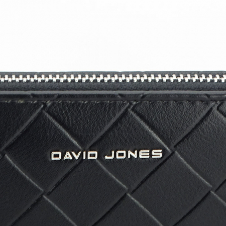 Portofel negru David Jones B-P121-510 07 [6]