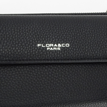 Portofel si port telefon Flora&Co Paris B-H6017 07 Negru [6]
