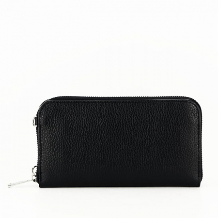 Portofel si port telefon din piele naturala B-8971 07 negru [3]