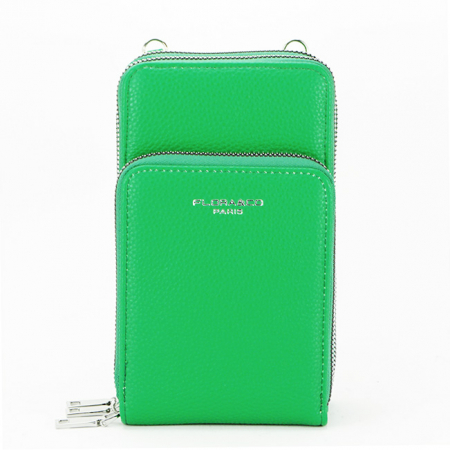 Portofel si port telefon Flora&Co B-6018 07 Verde [2]