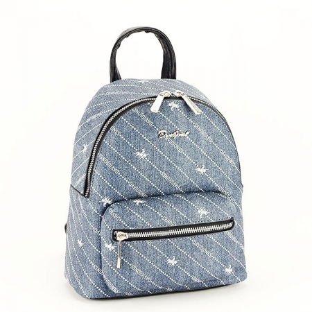 Rucsacuri - Rucsac albastru David Jones Paris B-CH21053 18