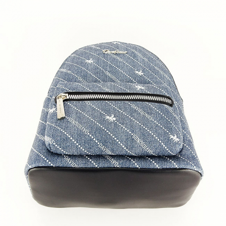 Rucsac albastru David Jones Paris B-CH21053 18 [4]