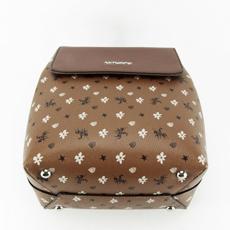 Rucsac cu imprimeu David Jones B-6534A-1 119 Maro cognac [4]