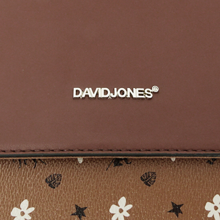 Rucsac cu imprimeu David Jones B-6534A-1 119 Maro cognac [8]