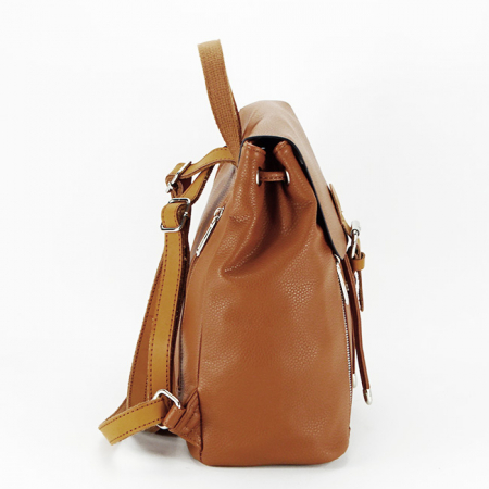 Rucsac dama Flora&Co, B-H6735 18, 29x27x13, Maro cognac [2]
