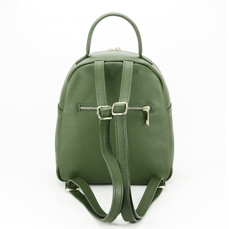 Rucsac dama din piele naturala B-8955 121 Kaki [3]