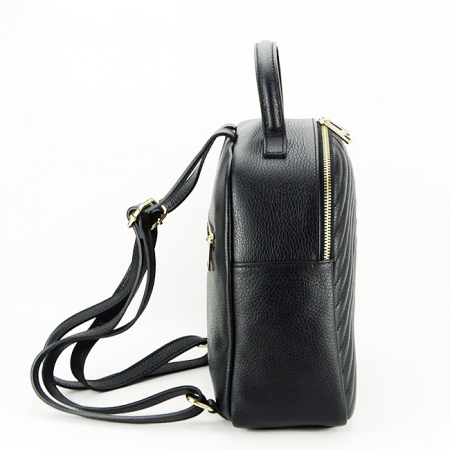 Rucsac dama din piele naturala B-8955 121 Negru [2]