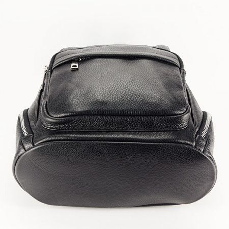 Rucsac negru din piele naturala B-9988 122 [4]