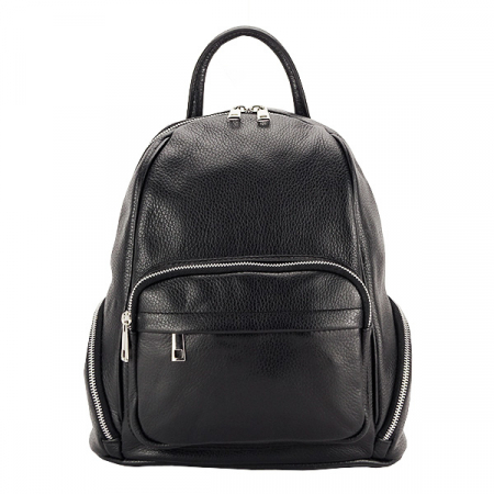 Rucsac negru din piele naturala B-9988 122 [1]