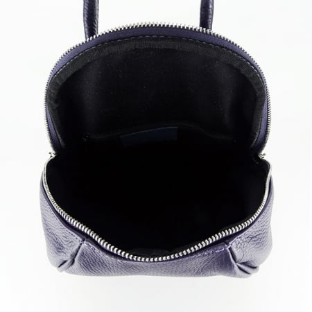Rucsac dama din piele naturala B-8985 121 Mov inchis [5]