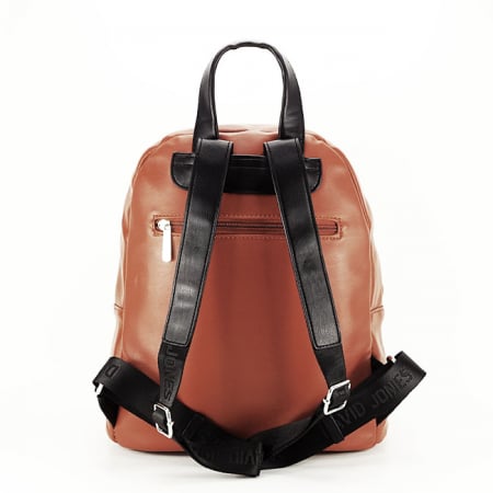 Rucsac dama cu aspect matlasat B-6608-3 18 Cognac [3]