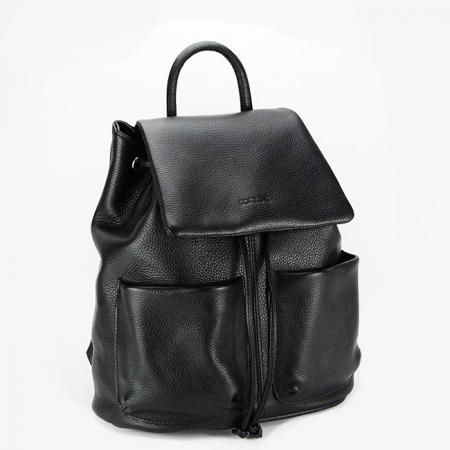 Rucsacuri - Rucsac dama din piele naturala B-8948 Negru