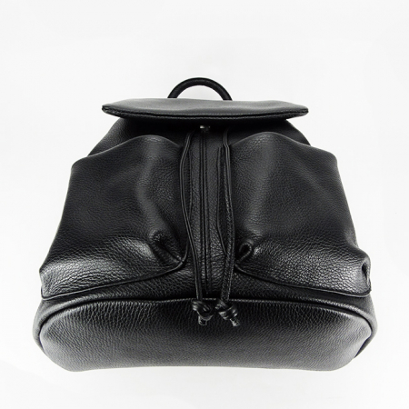 Rucsac dama din piele naturala B-8948 Negru [5]