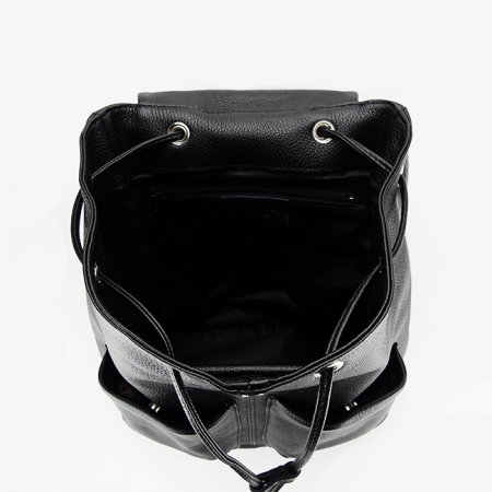 Rucsac dama din piele naturala B-8948 Negru [6]