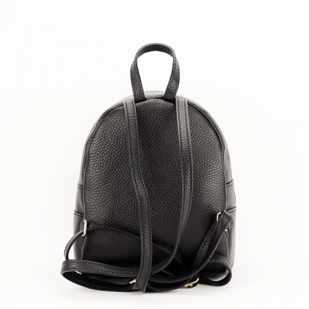 Rucsac negru mic din piele naturala B-8979 122 [3]