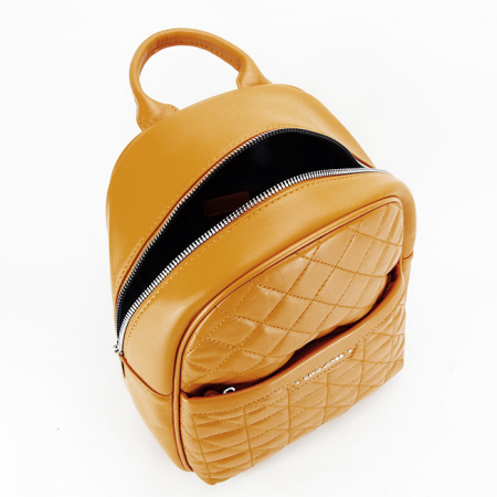 Rucsac David Jones cu imprimeu B-6824-2 119 Mustar [6]