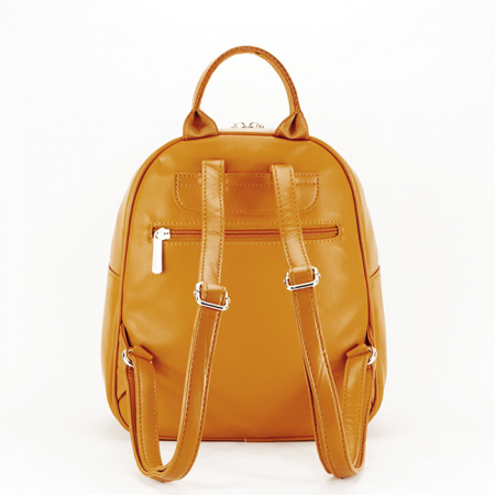 Rucsac David Jones cu imprimeu B-6824-2 119 Mustar [4]