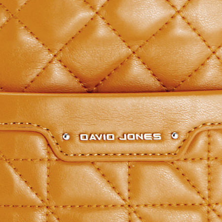 Rucsac David Jones cu imprimeu B-6824-2 119 Mustar [7]