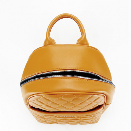 Rucsac David Jones cu imprimeu B-6824-2 119 Mustar [5]