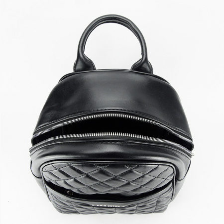 Rucsac David Jones cu imprimeu B-6824-2 119 negru [6]