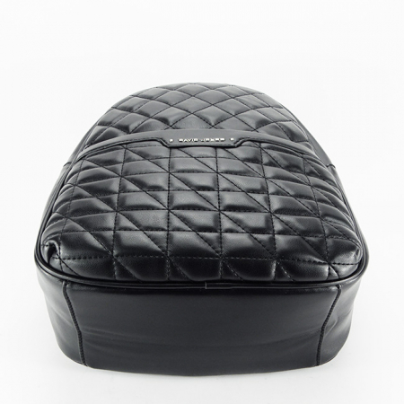 Rucsac David Jones cu imprimeu B-6824-2 119 negru [5]
