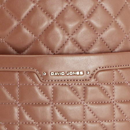 Rucsac David Jones cu imprimeu B-6824-2 119 Roz plamaniu [9]