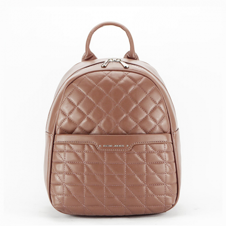 Rucsac David Jones cu imprimeu B-6824-2 119 Roz plamaniu [2]