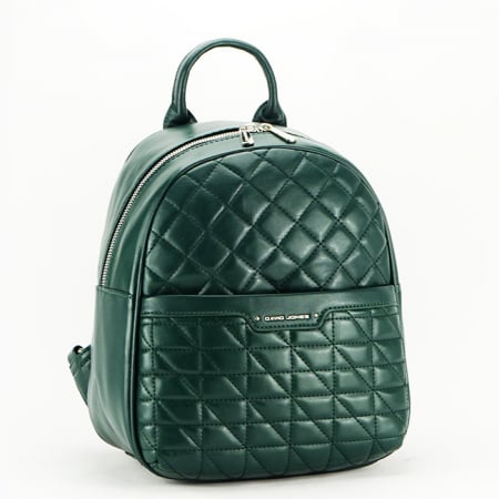 Rucsac David Jones cu imprimeu B-6824-2 119 Verde inchis [0]