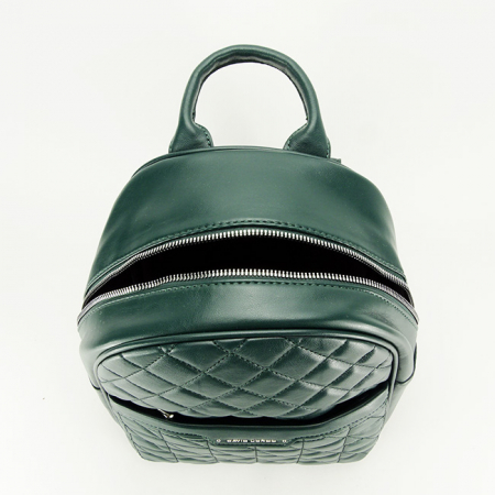 Rucsac David Jones cu imprimeu B-6824-2 119 Verde inchis [6]