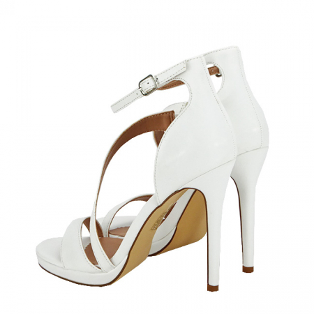 Sandale albe elegante BLJY1286 128 [2]